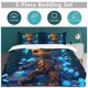thumbnail image 5 of GrootCartoon Collection 3-Piece Comforter Set, Personalized Bedding Decor for Kids And Teens Bed Sheets, 5 of 5