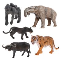 Bothyi - 5X Modelo De Animal Prehistórico Juguete Educativo De Aprendizaje Para Niños Regalos De Cumpleaños