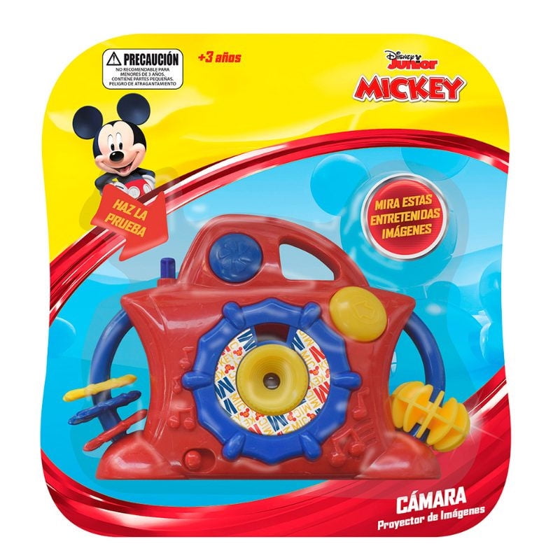 Camara Con Visor De Imagenes Mickey Pronobel