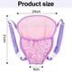 thumbnail image 4 of Asiento de coche para muñecas - Portabebés morado, apto para muñecas de hasta 18 pulgadas, 4 of 5