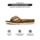 thumbnail image 3 of Sandalias de cuero Mykonos de Project Cloud con memoria de espuma para mujer, talla 8, 3 of 5
