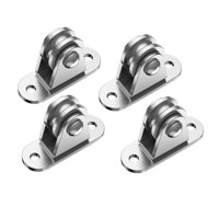 Ioensy - Bloque De Polea Polea Fija Para Tendedero Proyectos De Bricolaje Guía De Cable De Cuerda Paquete De 4