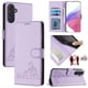 thumbnail image 5 of Funda tipo cartera FOXDOCK para Samsung Galaxy M55 5G con soporte, ranuras, RFID, diseño de gato, 5 of 5