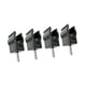 thumbnail image 5 of Hebillas Para Mesa De Carro Plegable De Camping De 4 Piezas, Hebillas Negras Para Tarjeta De Carro De Comestibles, Forma Redonda, 5 of 5