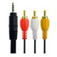thumbnail image 2 of Cable Auxiliar a 3RCA 1,5 metros, 2 of 2
