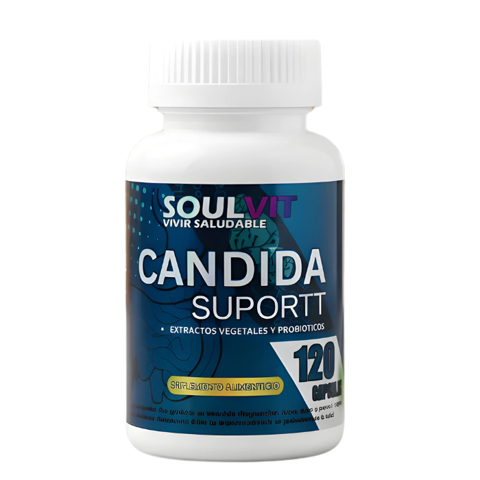 Soulvit - Candida Support – Suplemento Alimenticio | 120 Cápsulas