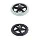 thumbnail image 5 of 2x Reemplazo De Silla De Ruedas ABS Rueda Delantera 5/16 "Suministros Para Sillas De Ruedas Giratorias, 5 of 5