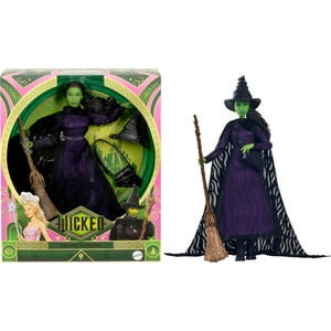 Muñeca Moderna Mattel Universal Wicked Deluxe Elphaba Con Acc