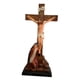 thumbnail image 1 of Escultura Católica Santa Cruz De Jesús Con Estatuilla Madre Para Escritorio Estante Del Hogar, 1 of 5