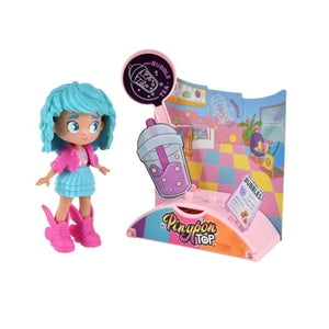 Muñeca 11 Cm Foodie Girls Pinypon Top - Té De Burbujas
