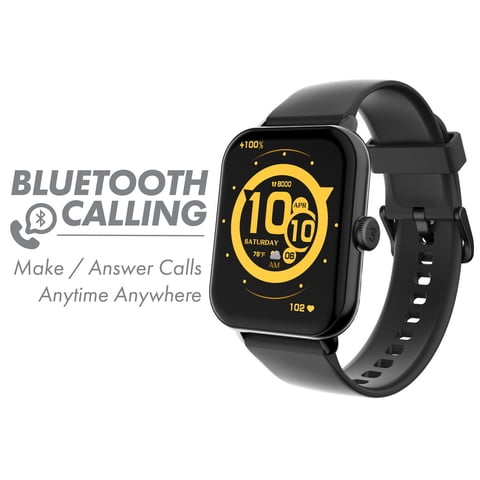 Smartwatch 3Plus Vibe Lite Bt Llamadas Bluetooth Negro 1.96