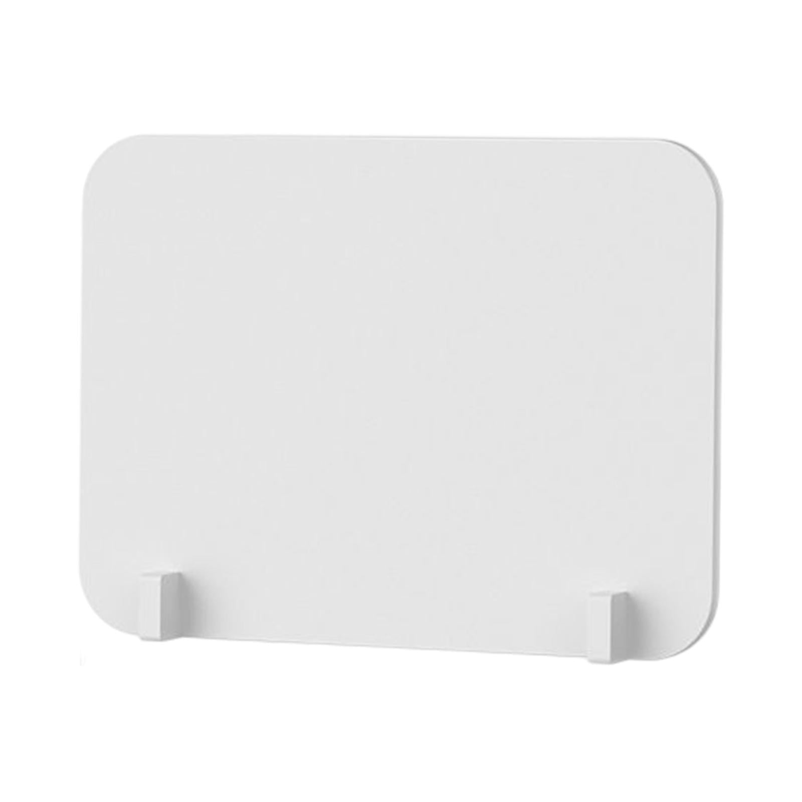 Ioensy - Divisor De Escritorio Divisor De Privacidad Mostrador De Pago Para Mostrador De Centro De Llamadas Blanco