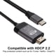 thumbnail image 3 of Cable tipo C a 4K60 Hz con carcasa de aluminio tejido de 2 m, USB C a HDTV para MacBook Pro 15 y 13 (2017/2016), 3 of 8