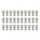 thumbnail image 3 of 30 Piezas Remaches de Pétalo Tuercas Jack Tuercas Inserciones Roscadas Tapón de Expansión Anclajes de Tornillo para Instalación de Lámpara Decoración M6x25, 3 of 5