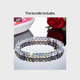 thumbnail image 1 of 1pc Stylish and Elegant Faceted Crystal Bracelet for Women - Adds a Touch of Sparkle to Any Outfit, 1 of 5