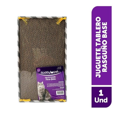 Juguete Para Gato Tablero Rasguño Base 1 Un Buddy Pet