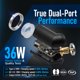 thumbnail image 3 of Cargador USB Cliff Top para BMW/Triumph DIN a USB-C/A, 3 of 7