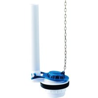 Valvula De Descarga Con Flapper Pvc - Taumm