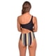 thumbnail image 2 of Trikini Cruzado Estampado Negro Xl, 2 of 3