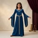 thumbnail image 2 of Disfraz Medieval Renacentista para Mujer  Vestido Largo con Cordones Gótico, 2 of 9