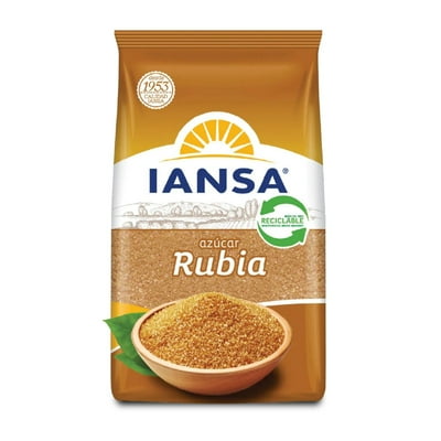 Azúcar Rubia Granulada Bolsa 500 G Iansa