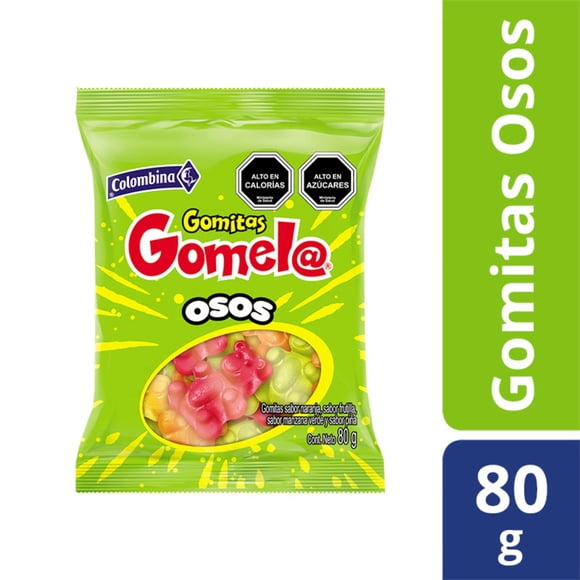 Gomitas Gomela Osos, 80 g