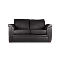 Latam Home - Sofa Ancona 2 C Pu Grano Negro