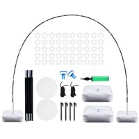Kit De Arco De Globos Qpey De 2,7 M De Alto Y 3 M De Ancho Con Base Para Fiestas