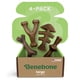 thumbnail image 1 of Juguetes masticables para perros Benebone, tamaño grande, paquete de 4 para masticadores agresivos, 1 of 6