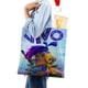 thumbnail image 4 of Vivo, el Mono Bolso de tela con estampado de lienzo para mujer, bolsa de compras reutilizable y estética, con cremallera interior, regalo para mujer, 35 × 40 cm., 4 of 6