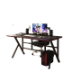thumbnail image 1 of Escritorio gamer profesional /rojo chic home Negro, 1 of 3