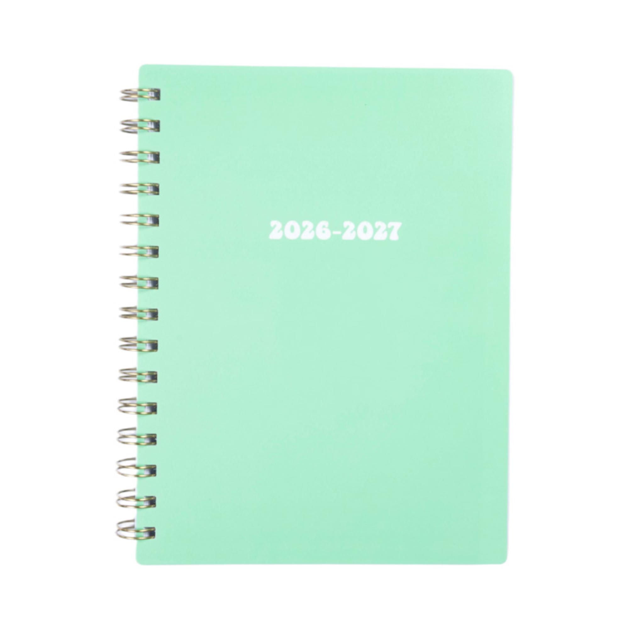 Planificador 2026-2027 Verde Agua Pen&Gear