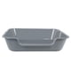 thumbnail image 3 of Caja de arena para gatos Ying Tutu extra grande, material ABS, gris, 3 of 7