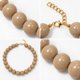 thumbnail image 3 of Collar Balloon Chicle Chunky De Cuentas Grandes Unisex beige 22, 3 of 3