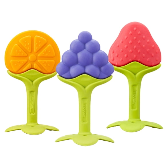 Mordedor de frutas Innobaby 3 piezas – Uva, Cítrico y Baya