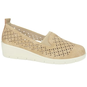 Mocasin Chalada Mujer Ditter-1 Beige Casual