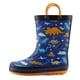 thumbnail image 1 of Botas de lluvia mysoft para niños, de goma, impermeables, con estampado de animales, 1 of 7