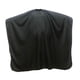 thumbnail image 1 of Delantal de corte de pelo Delantal de corte de pelo práctico transpirable cómodo profesional capa de peluquero para el hogar barberos corte de pelo , Negro, 1 of 5