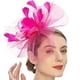 thumbnail image 1 of Elegant Fascinators Hat for Women - Perfect for Tea Parties, Kentucky Derby, Weddings, and Cocktail Parties - Features Mesh, Feathers, and Flower Decorations, 1 of 5