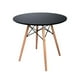 thumbnail image 1 of Mesa de Comedor Eames 100cm redonda - Negra, 1 of 3