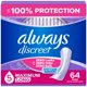 thumbnail image 1 of Protectores para incontinencia para adultos Always Discreet, máxima absorción, 1 of 9