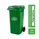 thumbnail image 1 of Basurero Contenedor 240 Litros Verde Oscuro Con Ruedas, 1 of 3