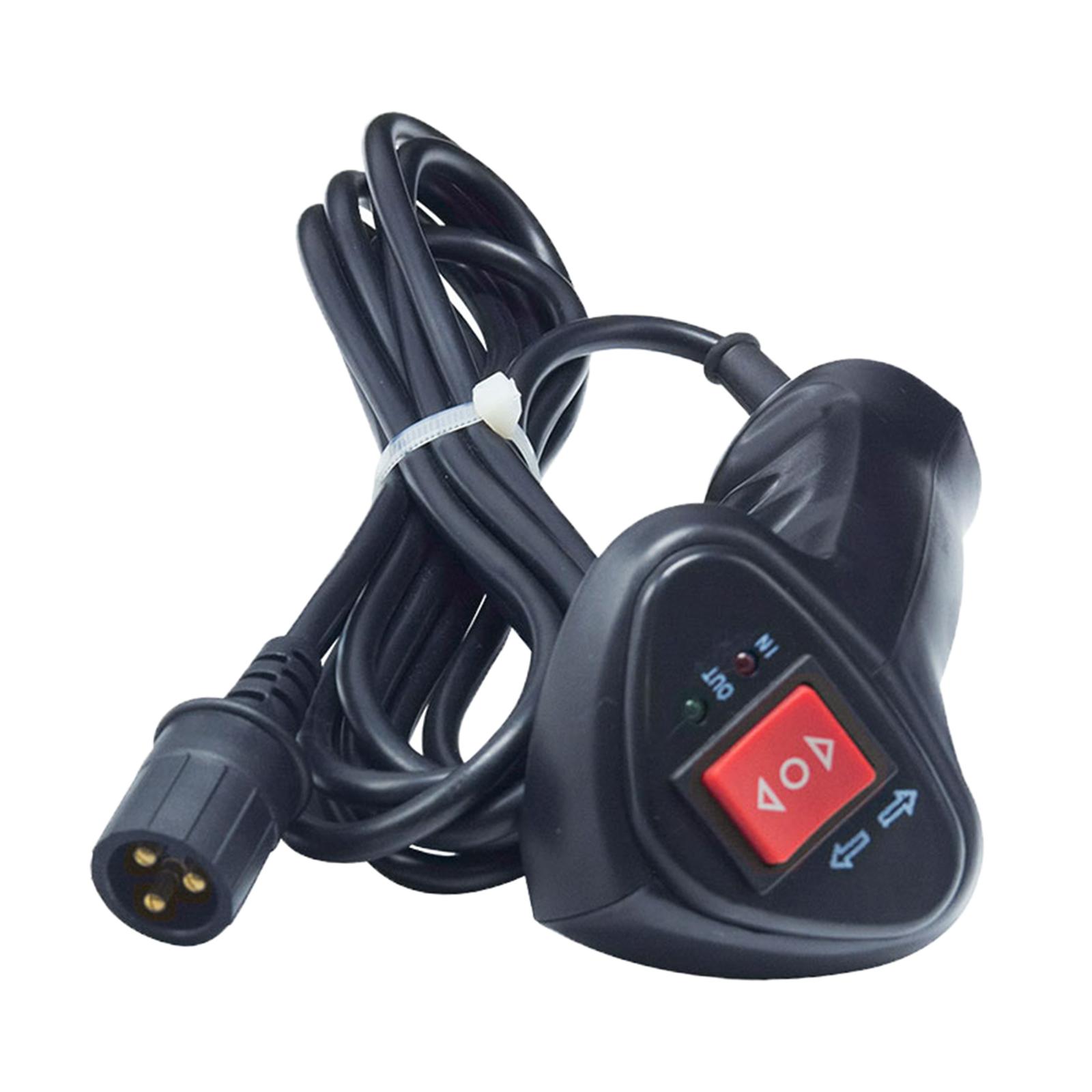 Magideal - Controlador De Cabrestante Universal, Controlador De Control Remoto De Cabrestante Eléctrico, Reemplazo, Piezas De Repuesto De Cable Conector Accesori