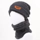 thumbnail image 1 of Stylish Winter Knitted Hat and Scarf Set for Street Style Fashion, 1 of 5