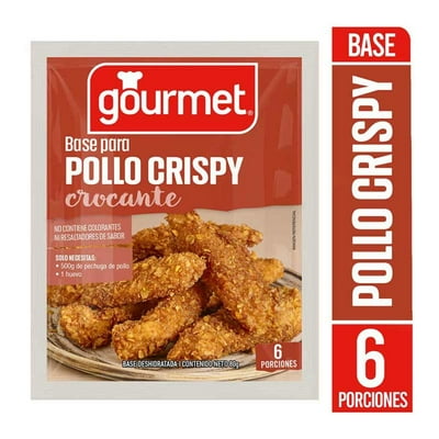 Base Para Pollo Crispy (6 Porciones) Sobre 80 G Gourmet