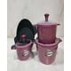 thumbnail image 3 of Set De Ollas De Cocina 7 Piezas Morado, 3 of 5