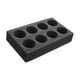 thumbnail image 4 of Bandeja De Café Portavasos Espesar Para Caja De Té Entrega De Leche Bebidas Frías Y Calientes Ocho Agujeros, 4 of 5
