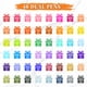 thumbnail image 2 of Plumas de pincel TBC The Best Crafts 48 colores de doble punta, 2 of 6