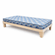 thumbnail image 1 of Cama Europea Módena Cruda 1 Plaza Madera incluye colchón, 1 of 3