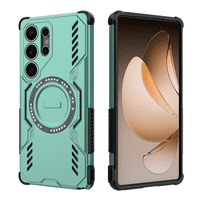 Funda Foxdock Para Samsung Galaxy S25 Ultra , Magnética, Resistente A Golpes, Con Soporte, Unisex, Carga Inalámbrica